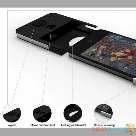iPhone4完美外接游戏手柄问世 要取代掌机?