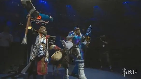 《Dota2》Ti7开幕式 G胖秒变工作人员全身都是戏！