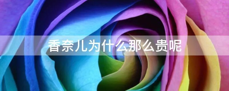 香奈儿为什么那么贵呢