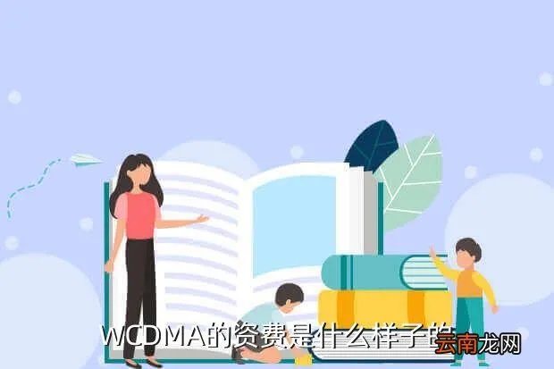 wcdma资费，WCDMA的资费是什么样子的