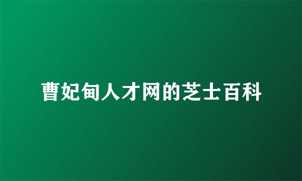曹妃甸人才网的芝士百科