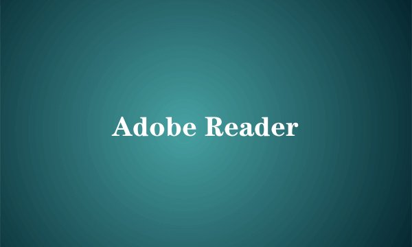 Adobe Reader