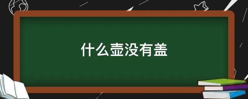 什么壶没有盖