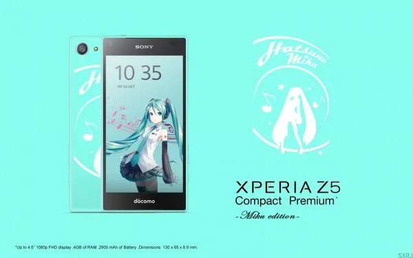 这次不限量 索尼将为Z5推初音特别版
