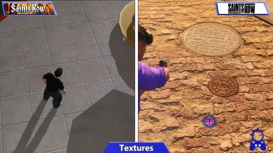《黑道圣徒》重启与《黑道圣徒1》对比:画质提升、老味道没变