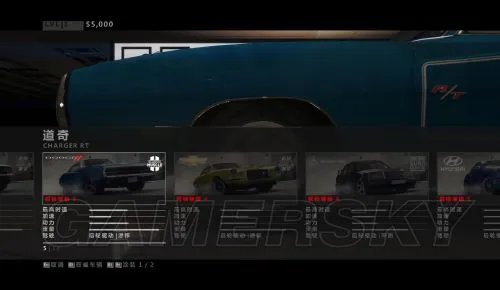 《超级房车赛:起点2》跑车介绍及解锁等级一览