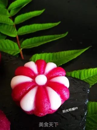 莲蓉花朵和果子