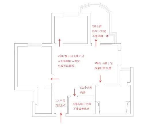北京86㎡鸡肋户型,8处神奇改造,让面积增大一倍!