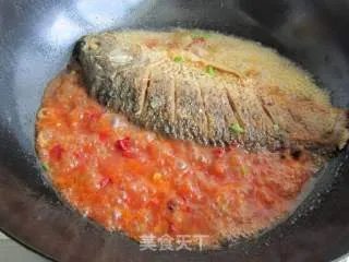 皮馕烧鲤鱼