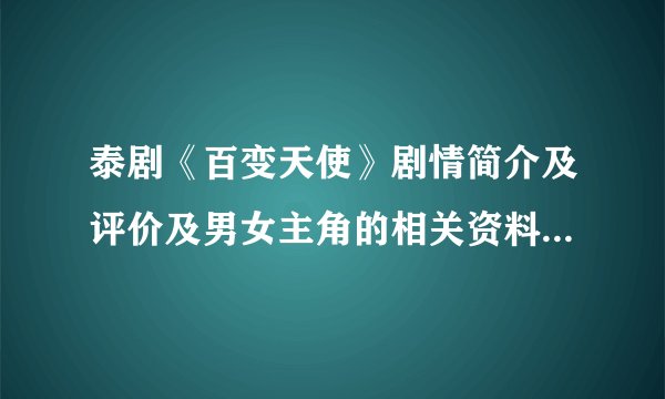 泰剧《百变天使》剧情简介及评价及男女主角的相关资料（详细！）