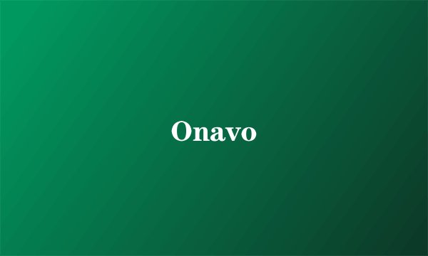 Onavo