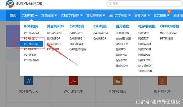 pdf转换成excel转换器哪个比较好?