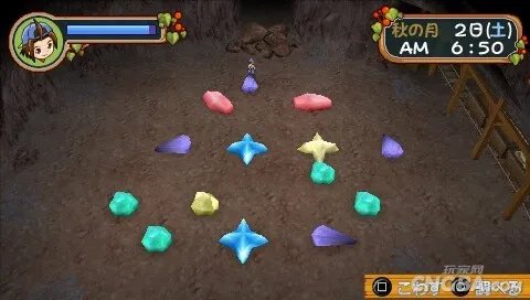 PSP《牧场物语:蜜糖村和大家的心愿》矿场攻略