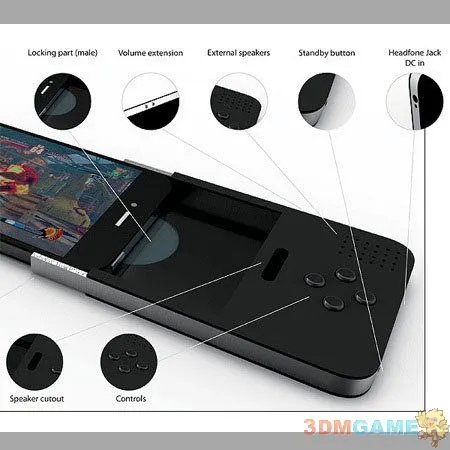 iPhone4完美外接游戏手柄问世 要取代掌机?