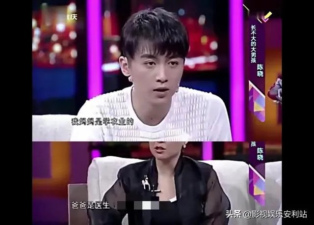 陈晓“装”不下去了,家庭背景曝光,难怪看不上赵丽颖,何背景?