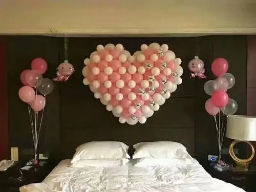 婚房气球设计效果图 如何用高性价比打造浪漫婚房
