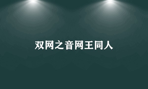 双网之音网王同人