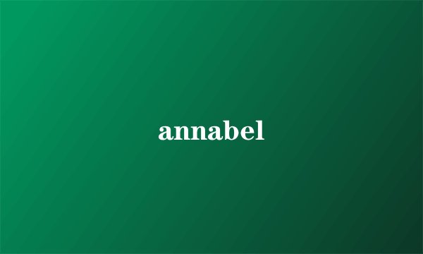 annabel