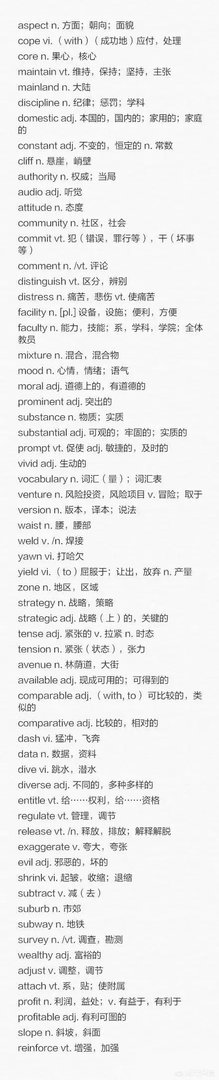 英语4级高频词汇有哪些,该怎样背呢?
