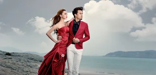 潮州婚纱照哪家比较好  潮州米兰婚纱照价格表