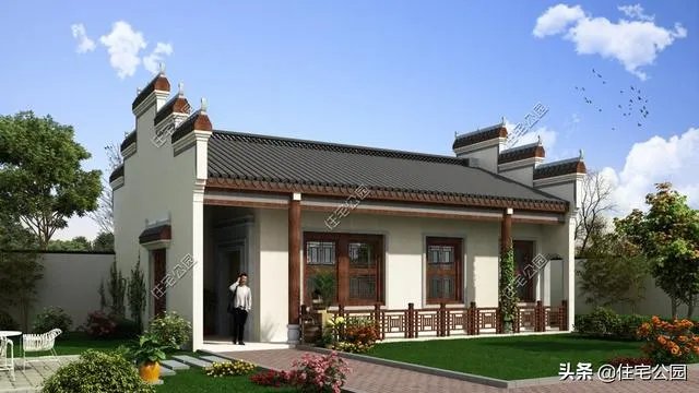 求农村120平一层小别墅设计图?