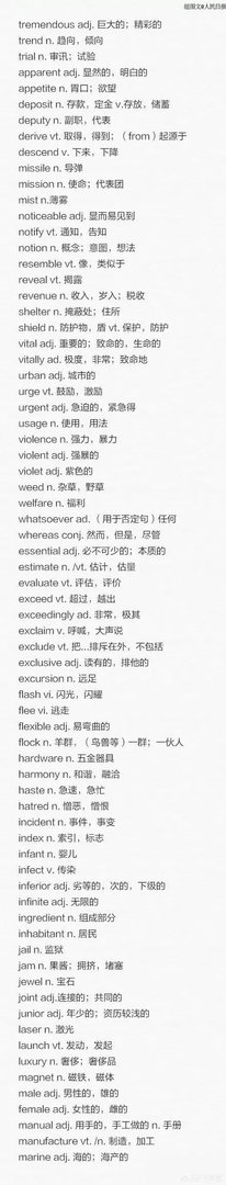 英语4级高频词汇有哪些,该怎样背呢?